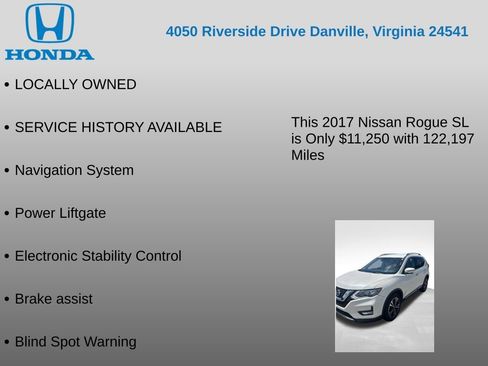 Used 2017 Nissan Rogue SL FWD image 7
