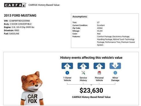 Used 2013 Ford Mustang GT w/ Security Pkg RWD image 12