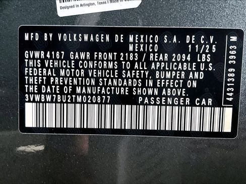 New 2026 Volkswagen Jetta Sport image 18