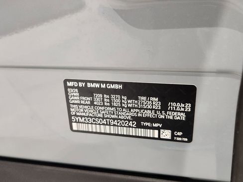 New 2026 BMW XM Label Red AWD/4WD image 19