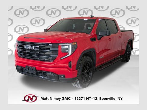 Used 2023 GMC Sierra 1500 Elevation w/ LPO, Elevation Black Package AWD/4WD image 1