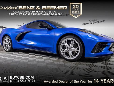 Used 2025 Chevrolet Corvette Stingray Preferred Cpe RWD image 1