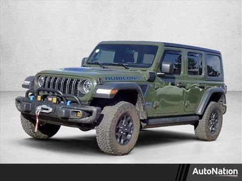 Used 2023 Jeep Wrangler Unlimited Rubicon 4xe AWD/4WD image 1