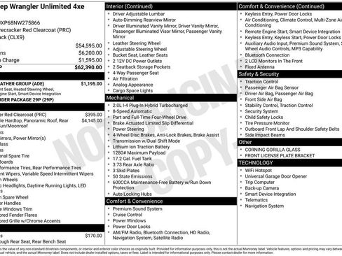 Used 2022 Jeep Wrangler Unlimited Sahara w/ Cold Weather Group image 36