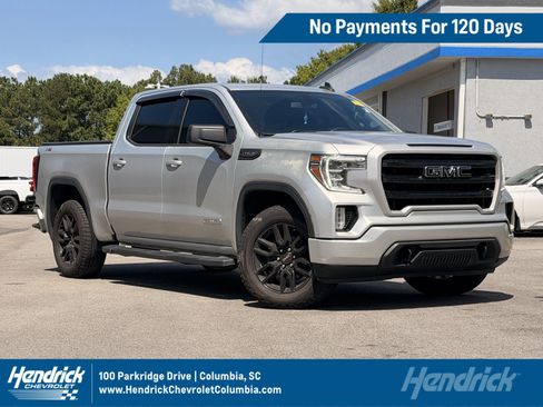 Used 2021 GMC Sierra 1500 Elevation w/ LPO, Elevation Black Package AWD/4WD image 1
