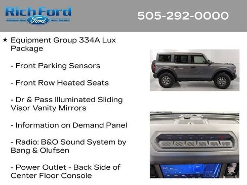 Certified 2025 Ford Bronco Badlands AWD/4WD image 68