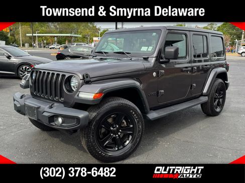 Used 2020 Jeep Wrangler Unlimited Sahara AWD/4WD image 1
