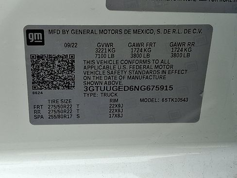 Certified 2022 GMC Sierra 1500 Denali image 26