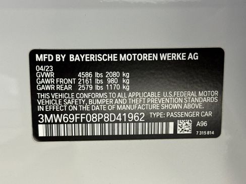 Used 2023 BMW 330i Sedan w/ Parking Assistance Package RWD image 20