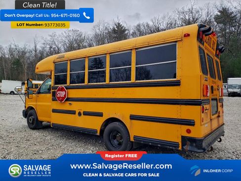 Used 2012 Chevrolet Express 3500 Extended w/ School Bus Package RWD image 4