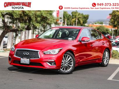 Used 2022 INFINITI Q50 Luxe w/ Cargo Package