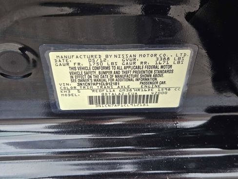 Used 2012 Nissan Versa S image 30