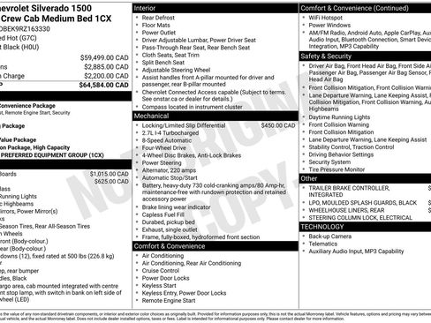 Used 2024 Chevrolet Silverado 1500 Custom AWD/4WD image 11