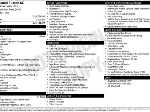 Used 2019 Hyundai Tucson SE image 15