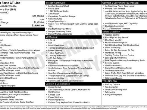 Used 2023 Kia Forte GT-Line FWD image 31