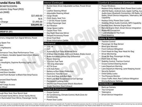 Used 2025 Hyundai Kona SEL image 14