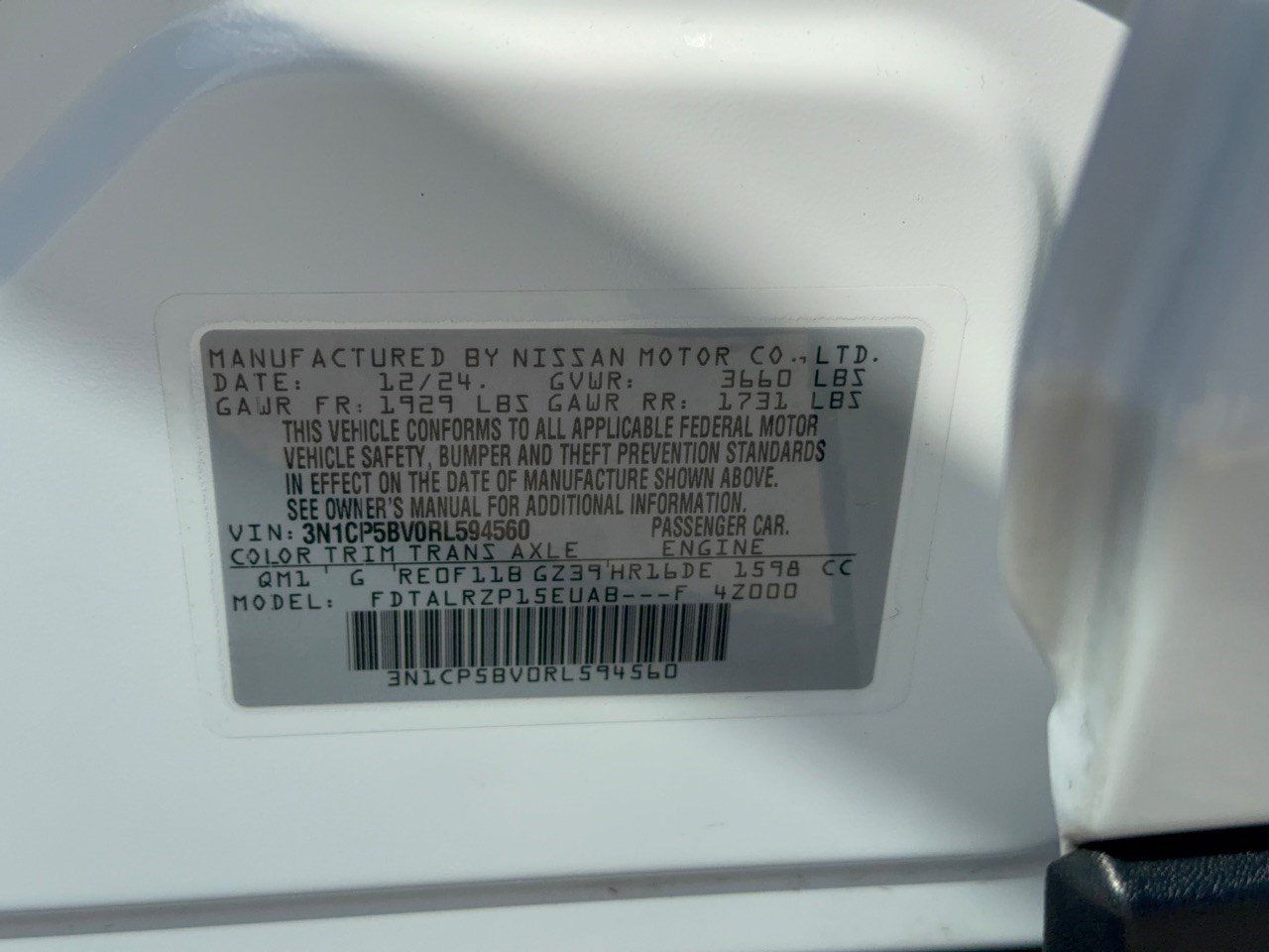 Used 2024 Nissan Kicks S FWD image 31