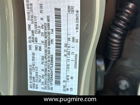 New 2026 Ford Ranger XLT w/ Black Appearance Package RWD image 30