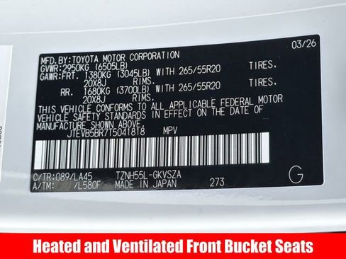 New 2026 Toyota 4Runner Limited AWD/4WD image 29
