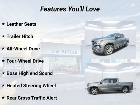Used 2024 Chevrolet Silverado 1500 High Country AWD/4WD image 23