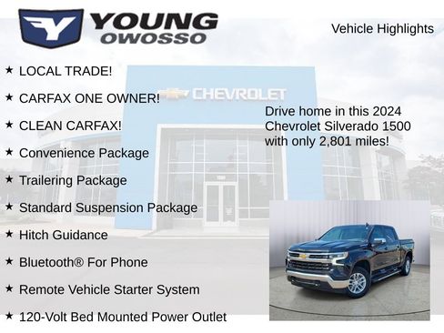 Used 2024 Chevrolet Silverado 1500 LT AWD/4WD image 7