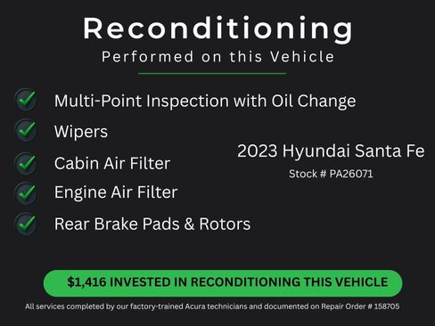 Used 2023 Hyundai Santa Fe SEL AWD/4WD image 4