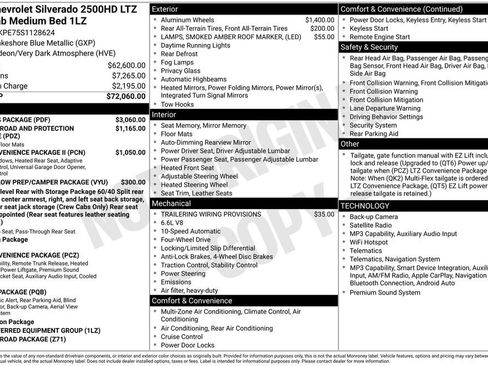 Used 2025 Chevrolet Silverado 2500 LTZ w/ LTZ Plus Package AWD/4WD image 2