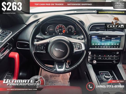 Used 2017 Jaguar F-PACE R-Sport AWD/4WD image 17