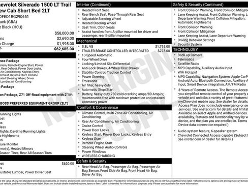 Used 2024 Chevrolet Silverado 1500 LT Trail Boss AWD/4WD image 6