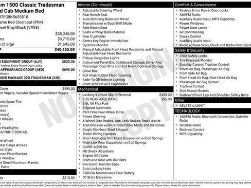 Used 2019 RAM 1500 Tradesman w/ Popular Equipment Group AWD/4WD image 20