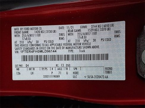 Used 2021 Ford Ranger XLT w/ Equipment Group 301A Mid image 28