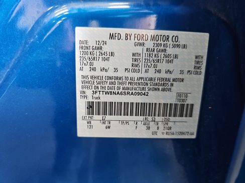 Used 2025 Ford Maverick Tremor AWD/4WD image 33