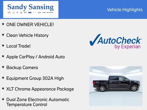 Used 2022 Ford F150 XLT w/ Equipment Group 302A High AWD/4WD image 8