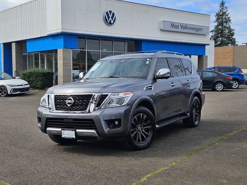 Used 2018 Nissan Armada Platinum w/ Captain Seat Package AWD/4WD image 1