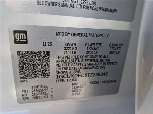 New 2026 Chevrolet Silverado 1500 LT w/ Z71 Off-Road Package image 17