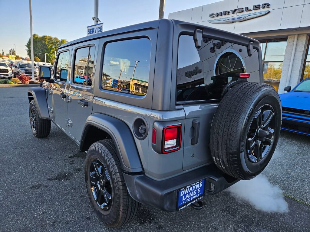 Used 2020 Jeep Wrangler Unlimited Sport S AWD/4WD image 3