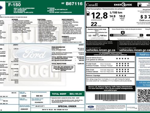 Used 2024 Ford F150 XLT w/ Equipment Group 302A MID AWD/4WD image 10