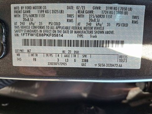 Used 2023 Ford F150 XLT w/ Equipment Group 302A High AWD/4WD image 27