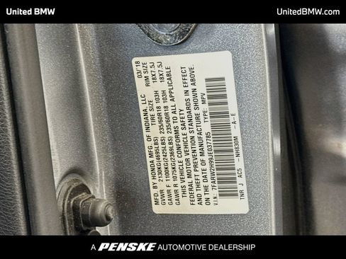 Used 2018 Honda CR-V Touring image 22
