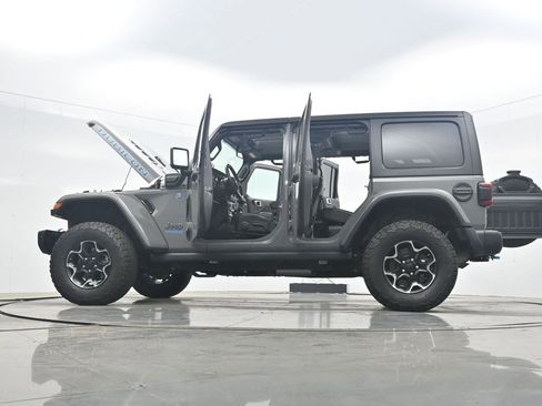 Used 2021 Jeep Wrangler Unlimited Rubicon 4xe w/ Steel Bumper Group AWD/4WD image 38