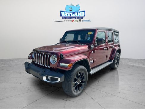 Certified 2021 Jeep Wrangler Unlimited Sahara w/ Safety Group AWD/4WD image 1