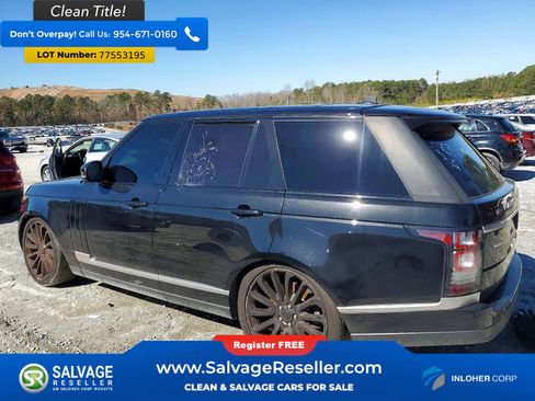 Used 2016 Land Rover Range Rover Supercharged AWD/4WD image 3
