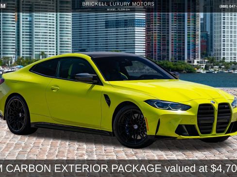 Used 2023 BMW M4 xDrive Competition w/ M Carbon Exterior Package AWD/4WD image 1