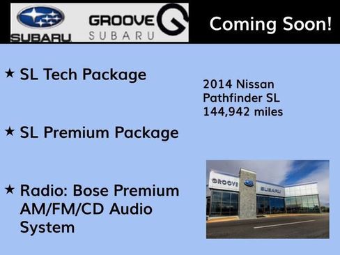 Used 2014 Nissan Pathfinder SL w/ Trailer Tow Package FWD image 2