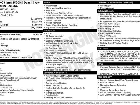 New 2026 GMC Sierra 2500 Denali w/ Denali Reserve Package image 25