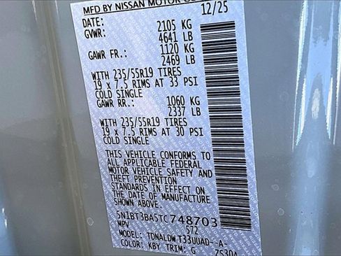 New 2026 Nissan Rogue SV image 8