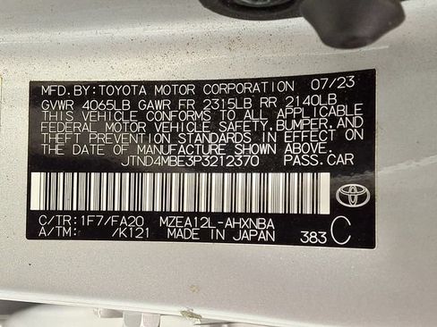Used 2023 Toyota Corolla SE FWD image 26