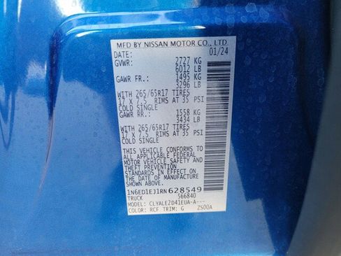 Used 2024 Nissan Frontier SL w/ Technology Package image 35