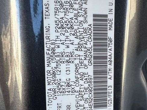 Used 2012 Toyota Tacoma 4x4 Access Cab V6 w/ Convenience Pkg image 24