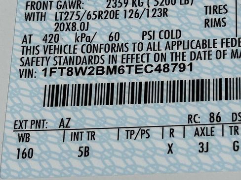 New 2026 Ford F250 Lariat w/ Black Appearance Package image 50